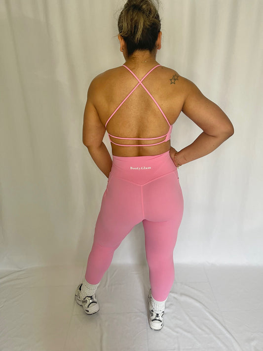 Strappy bra