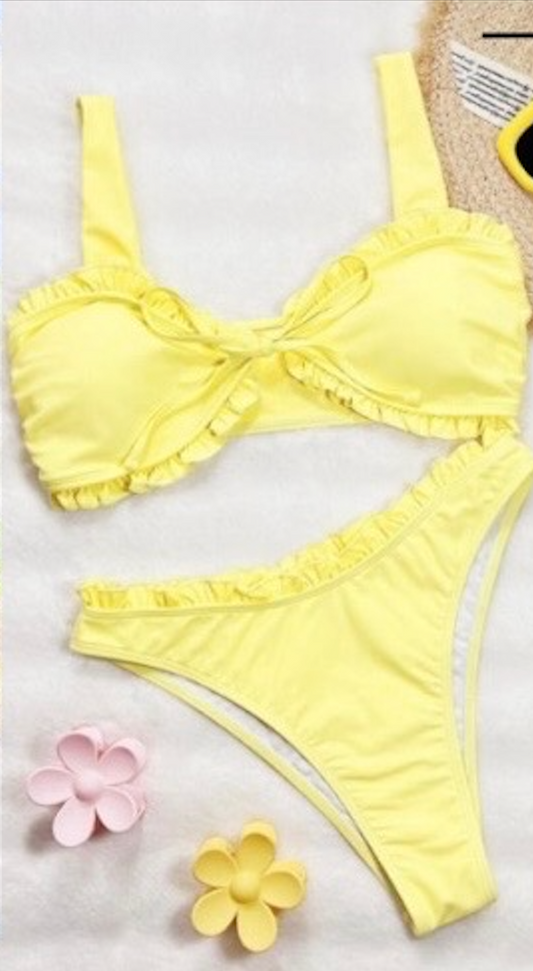 Ruffled Bikini